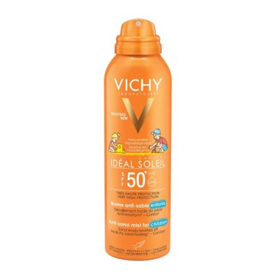 Купить vichy capital soleil (виши) спрей-вуаль детский анти-песок для лица и тела 200мл spf50 в Арзамасе