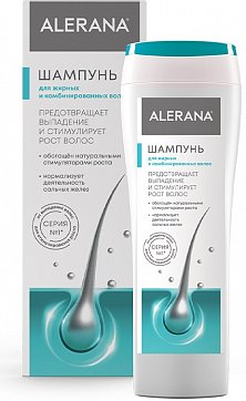 Алерана шампунь для жирных и комбинированных волос 250мл Алерана шампунь для жирных и комбинированных волос 250мл