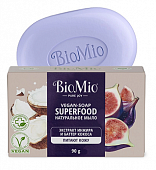 Купить biomio (биомио) bio-soap superfood мыло натуральное с экстрактом инжира и баттером кокоса 90 г в Арзамасе
