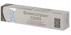 Купить флексотрон соло, имплантант вязкоэластиный стерильный для внутрисуставных инъекций 2,2%, 22мг/мл, шприц 3мл в Арзамасе