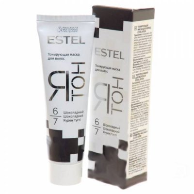 Купить estel (эстель) маска для волос тонирующая ятон 60 мл тон 6/7 шоколад в Арзамасе