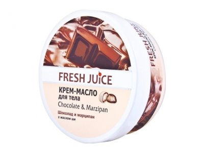 Купить fresh juice (фреш джус) крем-масло для тела шоколад, марципан и масло ши, 225мл в Арзамасе