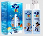 Купить aqa baby (аква беби) kids набор: шампунь и гель для душа для мальчиков с морскими минералами 200 мл+пена для ванны с лавандой 200 мл в Арзамасе