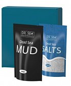 Купить доктор сиа (dr.sea) набор целебные дары мертвого моря: соль для ванн 500г+минеральная черная грязь 600г в Арзамасе