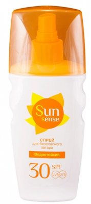 Купить sun sense (сан сенс) спрей для безопасного загара spf 30+, 160мл в Арзамасе