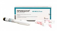 Купить примапур, раствор для подкожного введения 33мкг/0,75мл, шприц-ручка, 1 шт в Арзамасе