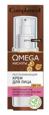 Купить compliment omega (комплимент) крем для лица разглаживающий, 50мл в Арзамасе