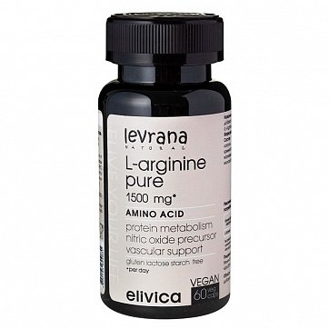 Elivica (Эливика) Чистый аргинин, капсулы 500мг 60 шт. БАД