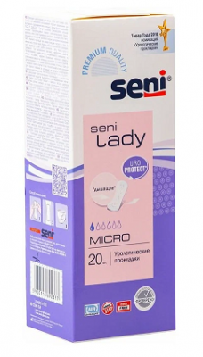 Купить seni lady (сени леди) прокладки урологические микро 20шт в Арзамасе