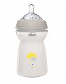 Chicco (Чикко) бутылочка Natural Feeling полипропиленовая+соска силиконовая с флексорами 6+ 330 мл белая 1шт
