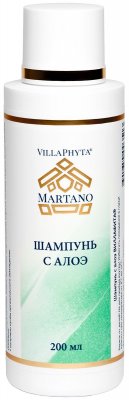 Купить виллафита (villaphyta) шампунь для волос с алоэ, 200мл в Арзамасе