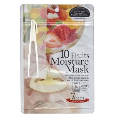 Купить japan gals (джапан галс) маска 10 фруктов pure5 essential, 7 шт в Арзамасе