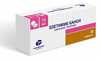 Купить эзетимиб канон, таблетки 10мг, 30 шт в Арзамасе