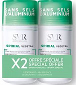 Купить svr spirial (свр) набор: дезодорант-антиперспирант растительный, 50 мл х 2 шт в Арзамасе