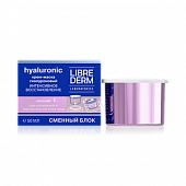 Купить librederm (либридерм) гиалуроновый крем для лица дневной интенсивно увлаж для норм и чувств кожи, 50мл spf15+смен. блок в Арзамасе
