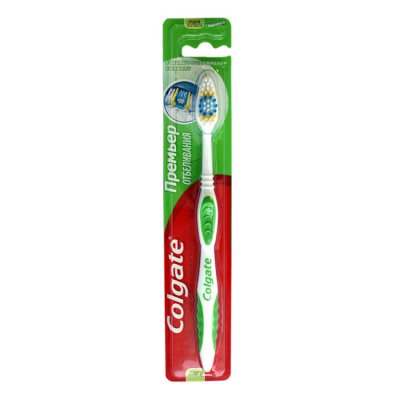Купить колгейт (colgate) зубная щетка премьер отбеливания средняя, 1 шт в Арзамасе