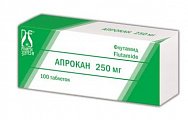 Купить апрокан, таблетки 250 мг, 100 шт в Арзамасе