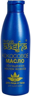Купить ааша хербалс (aaasha herbals) кокосовое масло обогащенное маслом жожоба, 100мл в Арзамасе