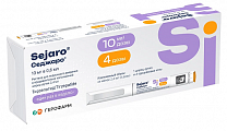 Купить седжаро, раствор для подкожного введения 10мг/доза шприц-ручка 2,4мл 1шт+ игла 4шт в Арзамасе