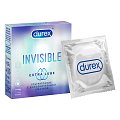 Купить durex (дюрекс) презервативы invisible extra lube, 3шт в Арзамасе