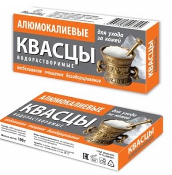 Квасцы алюмокалиевые водорастворимые, 100г Квасцы алюмокалиевые водорастворимые, 100г