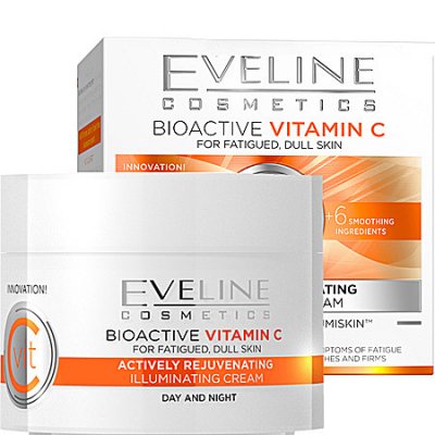 Купить eveline (эвелин) крем омолаживающий 6 компонентов биоактив витамин с 50мл в Арзамасе