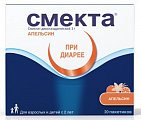 Купить смекта, порошок для приготовления суспензии для приема внутрь, апельсиновый 3г, пакетики 20 шт в Арзамасе