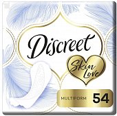 Купить discreet (дискрит) прокладки ежедневные skin love multiform, 54шт в Арзамасе
