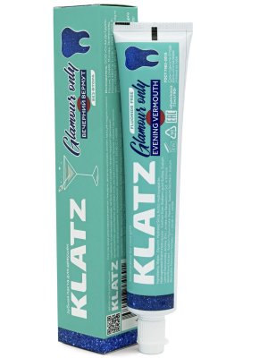 Купить klatz (клатц) зубная паста для женщин вечерний вермут без фтора, 75мл в Арзамасе