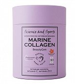 Купить science&sports beautygen (сайнс&спортс) коллаген морской для кожи, волос и ногтей, порошок со вкусом апельсина, пакет-саше 30шт бад в Арзамасе
