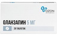 Купить оланзапин, таблетки диспергируемые в полости рта 5 мг, 28 шт в Арзамасе