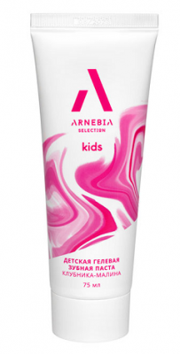 Купить арнебия селекшн (arnebia selection) зубная паста для детей, клубника и малина, 75мл в Арзамасе