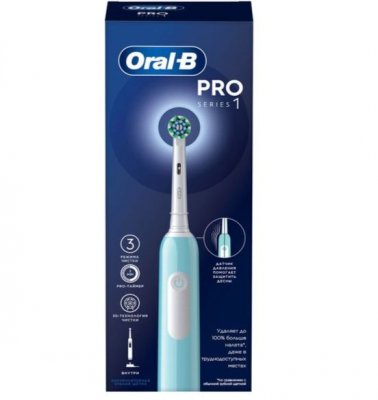 Купить oral-b (орал-би) электрическая зубная щетка pro 1 тип 3791 crossaction+ зарядное устройство 3757 в Арзамасе