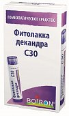 Купить фитолакка декандра c30, гранулы гомеопатические, 4г в Арзамасе