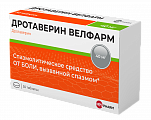 Купить дротаверин велфарм, таблетки 40мг, 50 шт в Арзамасе