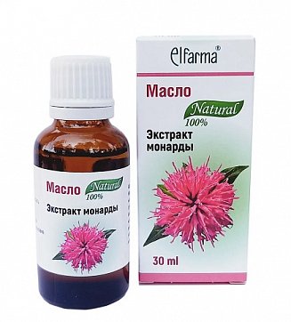 Масло косметическое экстрактом Монарды 30мл, Эльфарма Масло косметическое экстрактом Монарды 30мл, Эльфарма