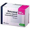 Купить вальсакор, таблетки, покрытые пленочной оболочкой 160мг, 90 шт в Арзамасе