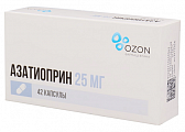 Купить азатиоприн, капсулы 25мг 42шт в Арзамасе