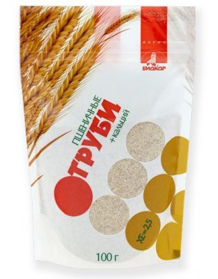 Купить отруби лито пшеничные молотые кальций, 100г бад в Арзамасе