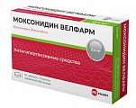 Купить моксонидин велфарм, таблетки покрытые пленочной оболочкой 0,4 мг, 30 шт в Арзамасе