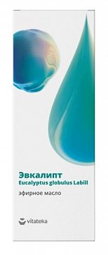 Vitateka (Витатека) масло эфирное Эвкалипт, 10мл Vitateka (Витатека) масло эфирное Эвкалипт, 10мл