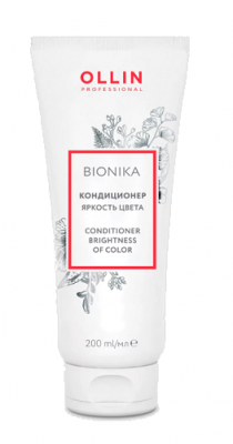 Купить ollin prof bionika (оллин) кондиционер для окрашенных волос яркость цвета, 200мл в Арзамасе