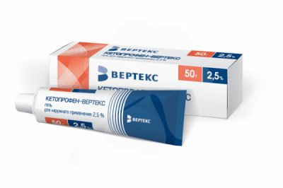 Купить кетопрофен-вертекс, гель для наружного применения 2,5%, 50г в Арзамасе