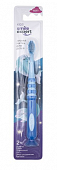 Купить smile expert (смайл эксперт) кидс зубная щетка для детей с присоской 2450 с 2 лет, мягкая, цвет голубой в Арзамасе