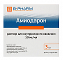 Купить амиодарон, раствор для внутривенного введения 50мг/мл ампулы 3мл 10шт в Арзамасе