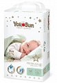 Купить yokosun premium (йокосан) подгузники-трусики детские размер m (6-10кг) 56шт в Арзамасе