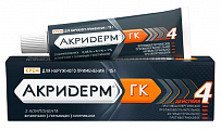 Купить акридерм гк, крем для наружного применения 0,05%+0,1%+1%, туба 15г в Арзамасе