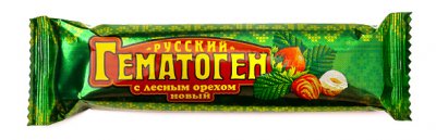 Купить гематоген русский новый с лесным орехом 40г бад в Арзамасе