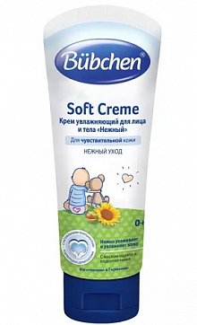 Bubchen (Бюбхен) крем для лица и тела нежный, 75мл Bubchen (Бюбхен) крем для лица и тела нежный, 75мл