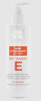 Купить librederm витамин е (либридерм) крем-антиоксидантный для тела, 200мл в Арзамасе